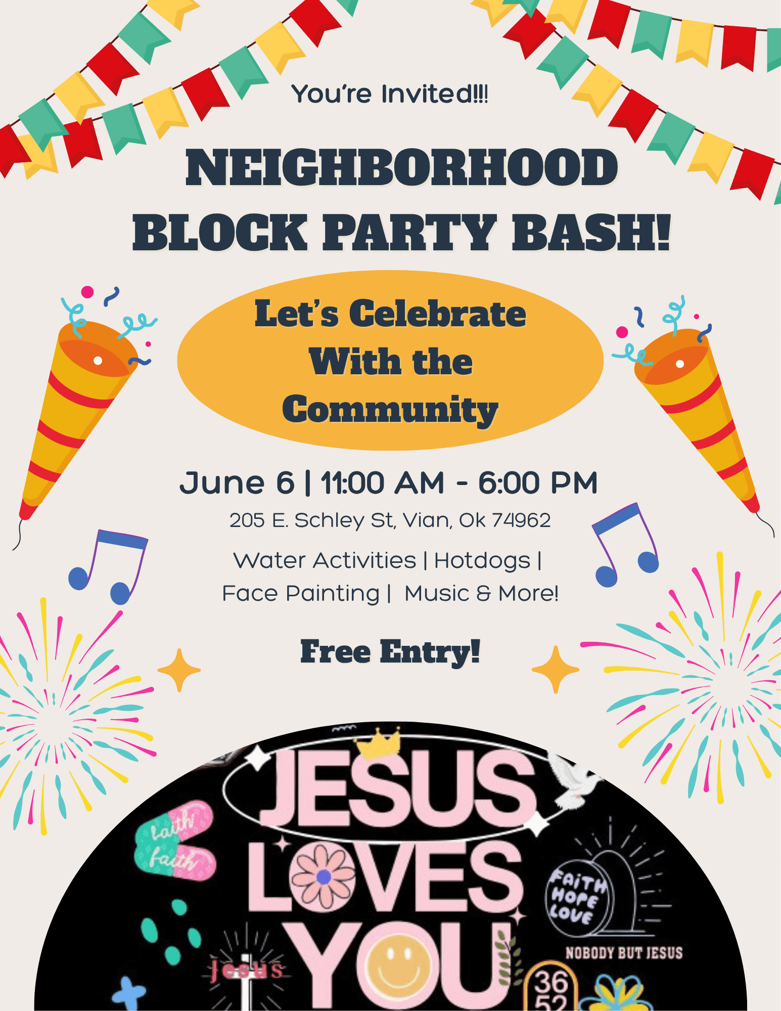 Neighborhood Block Party Bash!