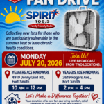 Salvation Army Fan Drive