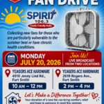 Salvation Army Fan Drive